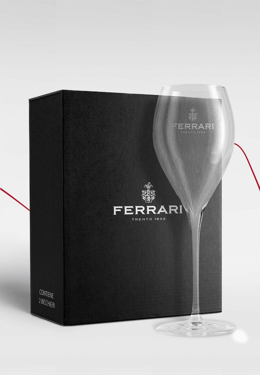 Confezione da 2 Flûte Privé Gran Cru Ferrari Trento 