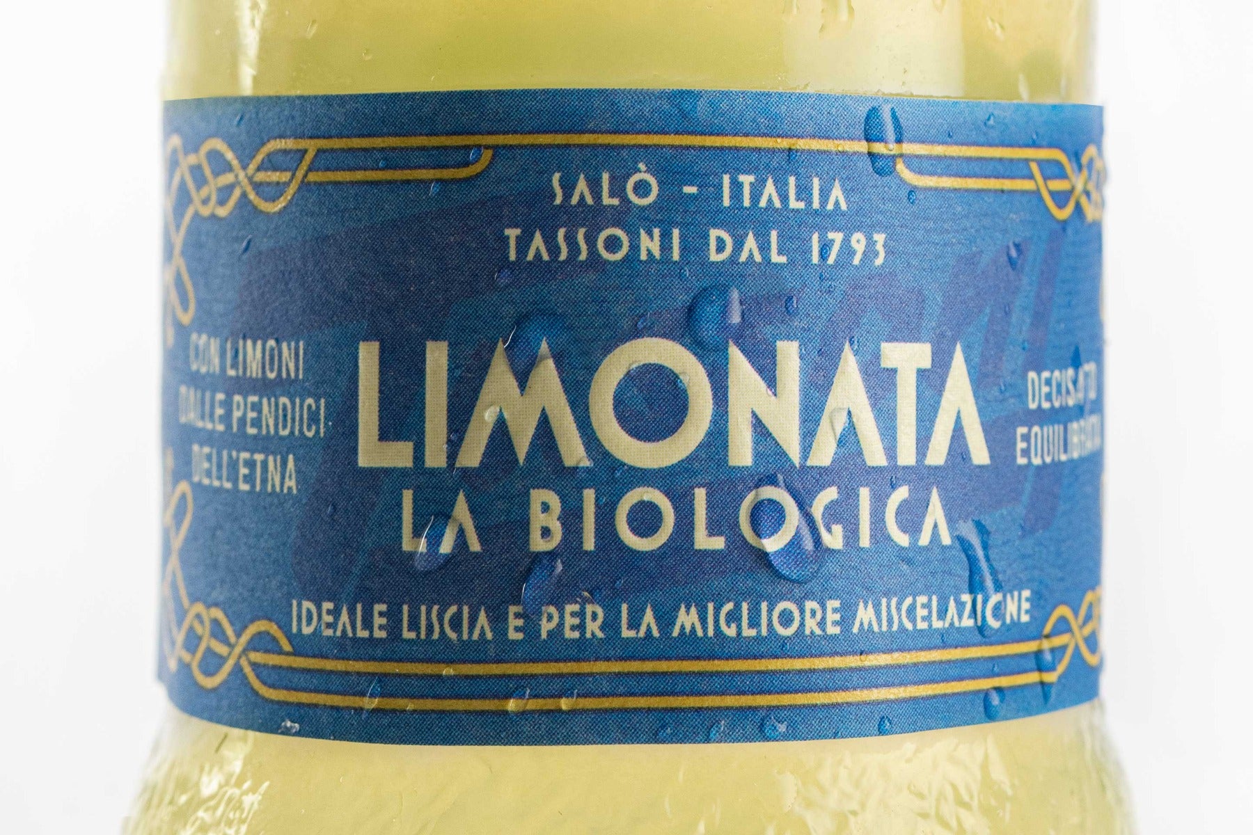 Tassoni Limonata La Biologica - confezione da 24
